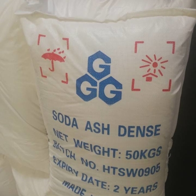 El carbonato sódico blanco puro pulveriza 99,2% la soda Ash Dense Na 2CO3