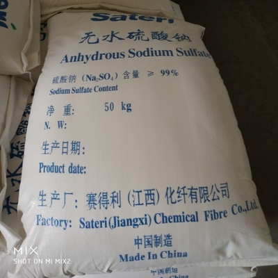 Sulfato anhidro detergente Na2SO4 el 99% PH6-8 CAS NO 7757-82-6