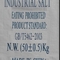 CAS NINGUNA 7647-14-5 materia textil de teñido del detergente industrial de las sales 0.15-0.85m m